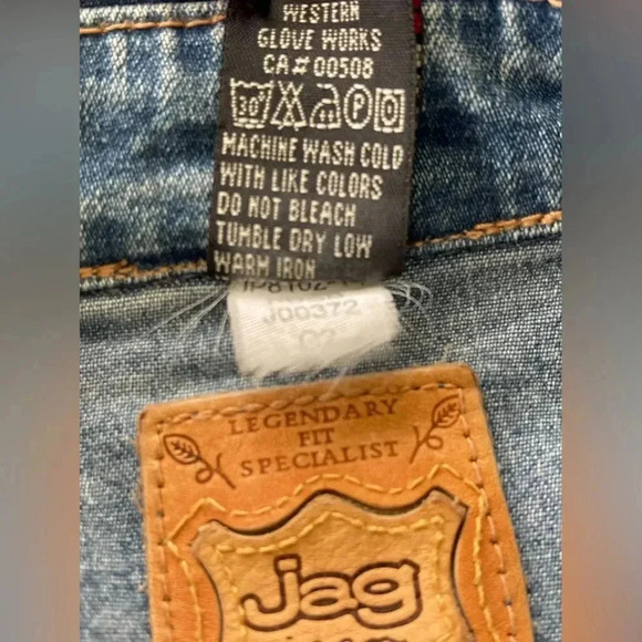 Jag Jeans Denim Jacket Mid Wash Women’s Size SP Small - Picture 8 of 8